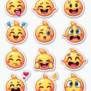 General Purpose Stickers -  Sheet v116